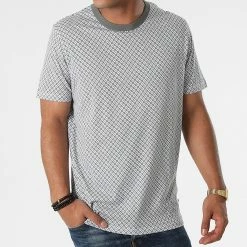 Offres 👍 Tee 👕 Shirt Blackburn Blanc de Jack And Jones 🌟 -Jack And Jones Soldes jack and jones 271145 12179603 WHITE 20210624T161336 03