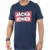 Meilleure affaire 🔔 Tee 👚 Shirt Corp Logo Bleu Marine de Jack And Jones ❤️