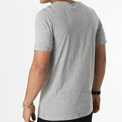 Offres 🔔 Tee 👚 Shirt Corp Logo Gris Chiné de Jack And Jones 🤩 -Jack And Jones Soldes jack and jones 271926 12151955 LIGHT GREY MEL PLAY 20210702T150758 04