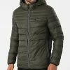 Meilleur prix 🎁 Doudoune Capuche Ace Puffer Vert Kaki de Jack And Jones 🛒