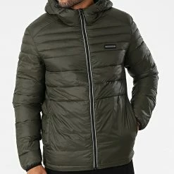 Meilleur prix 🎁 Doudoune Capuche Ace Puffer Vert Kaki de Jack And Jones 🛒 -Jack And Jones Soldes jack and jones 273089 12189882 FOREST NIGHT 20210708T145755 03