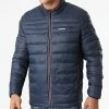Remise 🤩 Doudoune Ace Puffer Collar Bleu Marine de Jack And Jones 👏