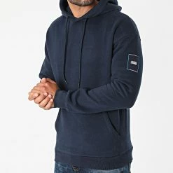 Offres 🔔 Sweat Capuche Classic 12193489 Bleu Marine de Jack And Jones ⌛ -Jack And Jones Soldes jack and jones 273747 12193489 NAVY BLAZER 20210715T163537 03