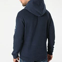 Offres 🔔 Sweat Capuche Classic 12193489 Bleu Marine de Jack And Jones ⌛ -Jack And Jones Soldes jack and jones 273747 12193489 NAVY BLAZER 20210715T163538 04
