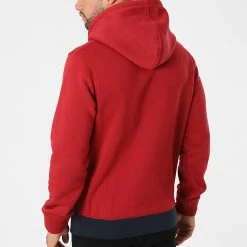De gros 👍 Sweat Capuche Urban Blocking Bleu Marine Rouge de Jack And Jones 😀 -Jack And Jones Soldes jack and jones 273763 12190441 RED DAHLIA WHITE NAVY 20210716T143754 04