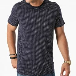 Le moins cher ⭐ Tee 👕 Shirt Atlanta Bleu Marine de Jack And Jones 💯 -Jack And Jones Soldes jack and jones 276425 12190714 MARITIME BLUE 20210730T145842 03