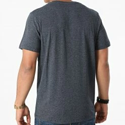 De gros 🔥 Tee 👕 Shirt Zec Bleu Marine de Jack And Jones ❤️ -Jack And Jones Soldes jack and jones 276798 12188721 NAVY BLAZER 20210730T145941 04