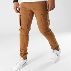 Meilleure vente 🎉 Pantalon Cargo Paul Flake Camel de Jack And Jones 👍