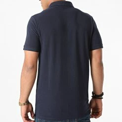 Meilleure affaire 🥰 Polo Manches Courtes Kimbel Bleu Marine de Jack And Jones 😉 -Jack And Jones Soldes jack and jones 276838 12195819 NAVY BLAZER 20210730T150002 04