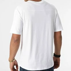 Meilleur prix ❤️ Tee 👚 Shirt Classic Blanc de Jack And Jones 👍 -Jack And Jones Soldes jack and jones 277847 12193490 WHITE 20210806T124141 04