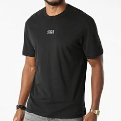 Meilleur prix 😍 Tee 👕 Shirt Classic Noir de Jack And Jones 👏