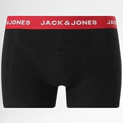 Budget 🤩 Lot De 3 Boxers Flower Bird Noir Bleu Marine Floral de Jack And Jones 👍 -Jack And Jones Soldes jack and jones 277880 12194104 SURF THE WEB BLACK BL 20210811T162759 03