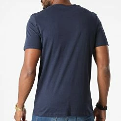 Acheter 👏 Tee 👕 Shirt Soldier Logo Bleu Marine de Jack And Jones 😍 -Jack And Jones Soldes jack and jones 277918 12189162 NAVY BLAZER 20210809T152032 04