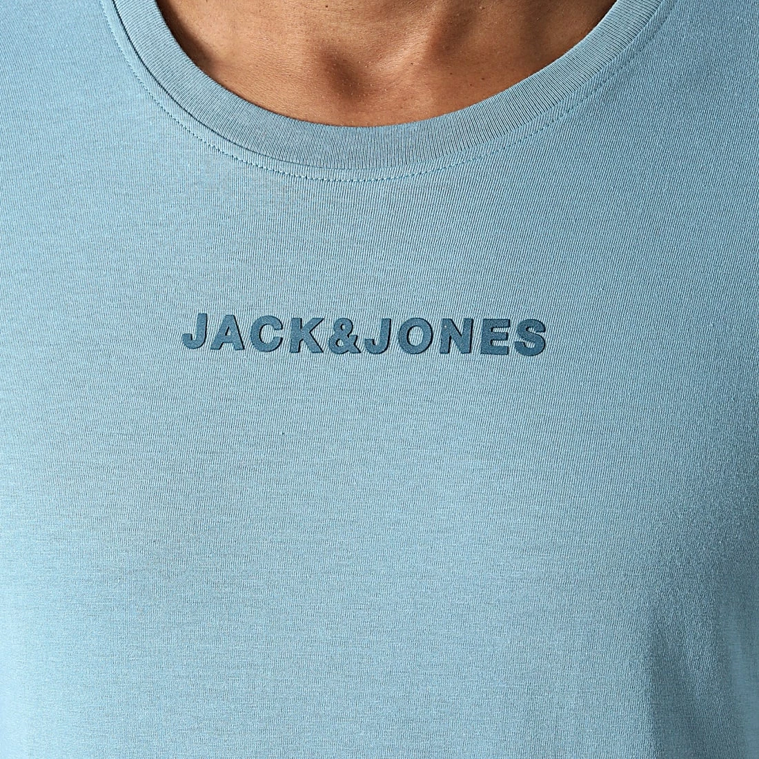 Offres 🎉 Tee 👕 Shirt Marco Bleu Clair de Jack And Jones 😉 2 Offres 🎉 Tee 👕 Shirt Marco Bleu Clair de Jack And Jones 😉 – Image 2