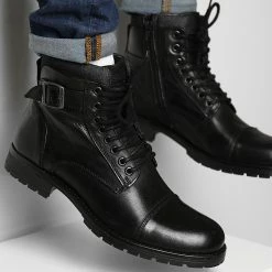 Meilleur prix 🥰 Boots Albany Anthracite de Jack And Jones 🎉