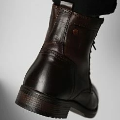 Sortie ✔️ Boots Russel Brown Stone de Jack And Jones ✔️ -Jack And Jones Soldes jack and jones 278340 12161822 BROWN STONE 20210903T152015 04