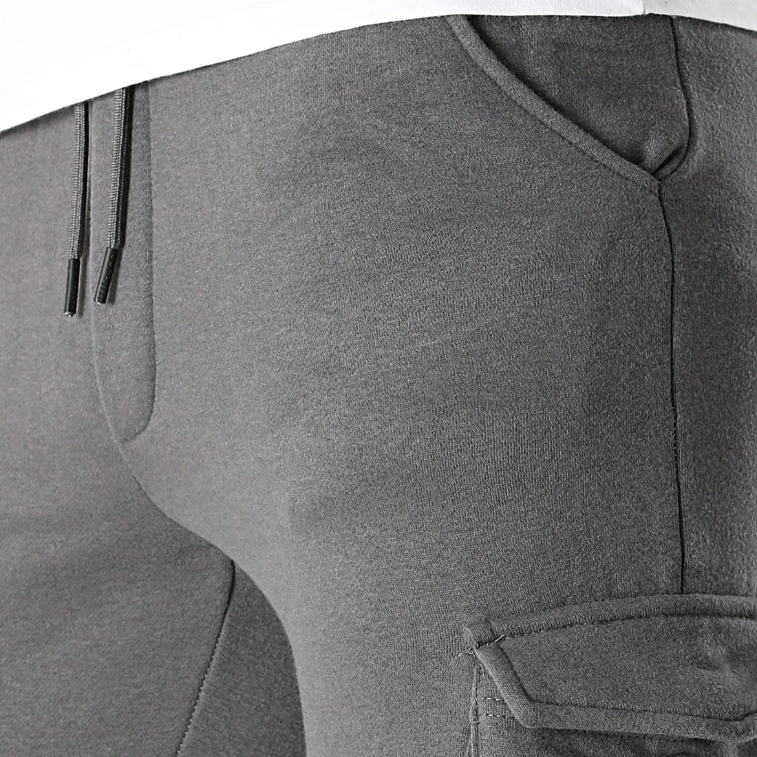 Vente flash 😍 Pantalon Jogging Gordon Classic Gris Anthracite de Jack And Jones ❤️ 2 Vente flash 😍 Pantalon Jogging Gordon Classic Gris Anthracite de Jack And Jones ❤️ – Image 2