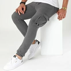 Vente flash 😍 Pantalon Jogging Gordon Classic Gris Anthracite de Jack And Jones ❤️ 6 Vente flash 😍 Pantalon Jogging Gordon Classic Gris Anthracite de Jack And Jones ❤️ -Jack And Jones Soldes jack and jones 278757 12195583 ASPHALT 20210915T161323 03