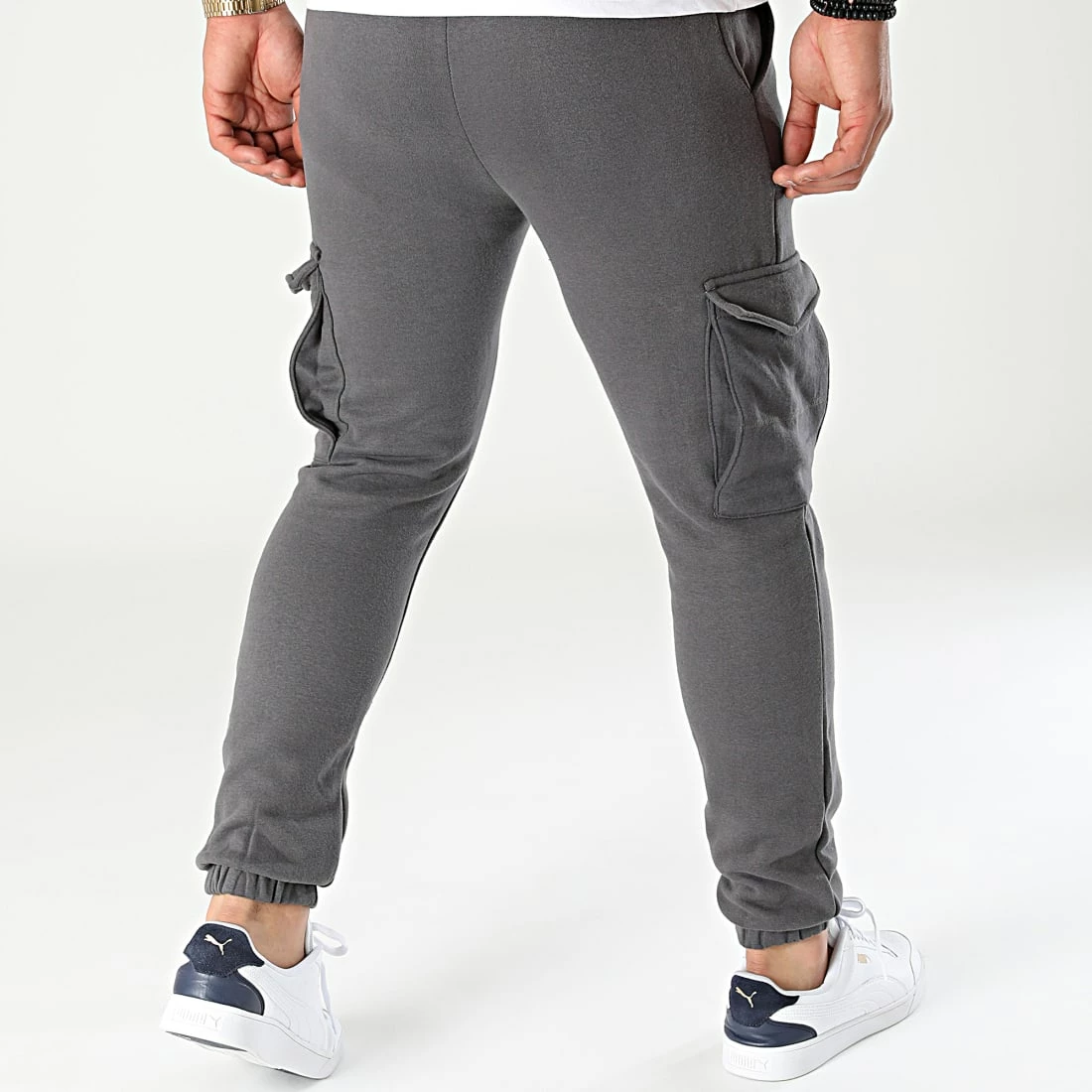 Vente flash 😍 Pantalon Jogging Gordon Classic Gris Anthracite de Jack And Jones ❤️ 4 Vente flash 😍 Pantalon Jogging Gordon Classic Gris Anthracite de Jack And Jones ❤️ – Image 4