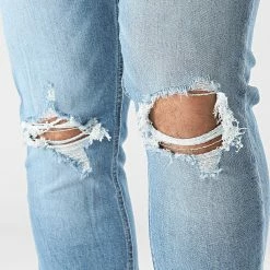 Acheter ❤️ Jean Slim Glenn 12195324 Bleu Wash de Jack And Jones 🧨 -Jack And Jones Soldes jack and jones 278797 12195324 BLUE20DENIM 20210813T141702 03