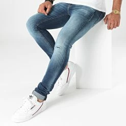 Top 10 🔔 Jean Skinny Liam 12194562 Bleu Denim de Jack And Jones 👏 -Jack And Jones Soldes jack and jones 278799 12194562 BLUE20DENIM 20210813T151401 03