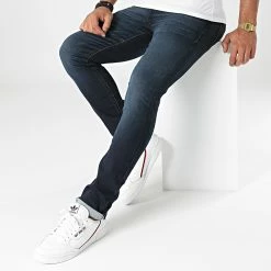 Sortie 🧨 Jean Slim Glenn 12190946 Bleu Denim de Jack And Jones 🤩 -Jack And Jones Soldes jack and jones 278873 12190946 BLUE DENIM 20210813T151545 03