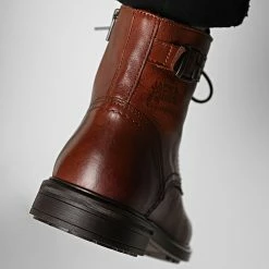 Meilleur prix 🥰 Boots Shelby Leather Cognac de Jack And Jones 🛒 -Jack And Jones Soldes jack and jones 280297 12192762 COGNAC NOOS 20210903T140131 04