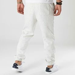 Top 10 🛒 Pantalon Jogging Kane Brink Gris Chiné de Jack And Jones 👏 -Jack And Jones Soldes jack and jones 280318 12187623 WHITE MELANGE 20210827T142612 04