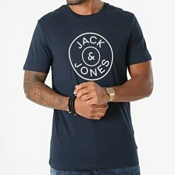 Les meilleures critiques de ⌛ Tee 👕 Shirt Misari Bleu Marine de Jack And Jones ❤️ -Jack And Jones Soldes jack and jones 280417 12188930 NAVY BLAZER 20210825T114623 03