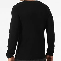 Budget ❤️ Pull Hill Knit Noir de Jack And Jones 🤩 -Jack And Jones Soldes jack and jones 280889 12157321 BLACK 20210827T153032 04