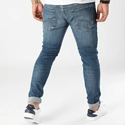 Top 10 🌟 Jean Slim Spray On Tom Bleu Denim de Jack And Jones ❤️ -Jack And Jones Soldes jack and jones 280975 12187294 BLUE DENIM 20210913T151802 04