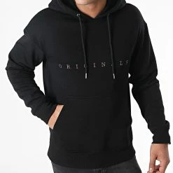 Le moins cher 🛒 Sweat Capuche Copenhagen Noir de Jack And Jones ✨ -Jack And Jones Soldes jack and jones 281058 12176864 BLACK RELAXED 20210827T143550 03