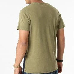 Top 10 🎉 Tee 👚 Shirt Lens Bleu Marine Vert Kaki de Jack And Jones 🔥 -Jack And Jones Soldes jack and jones 283415 12196584 MARTINI OLIVE 20210913T155705 04