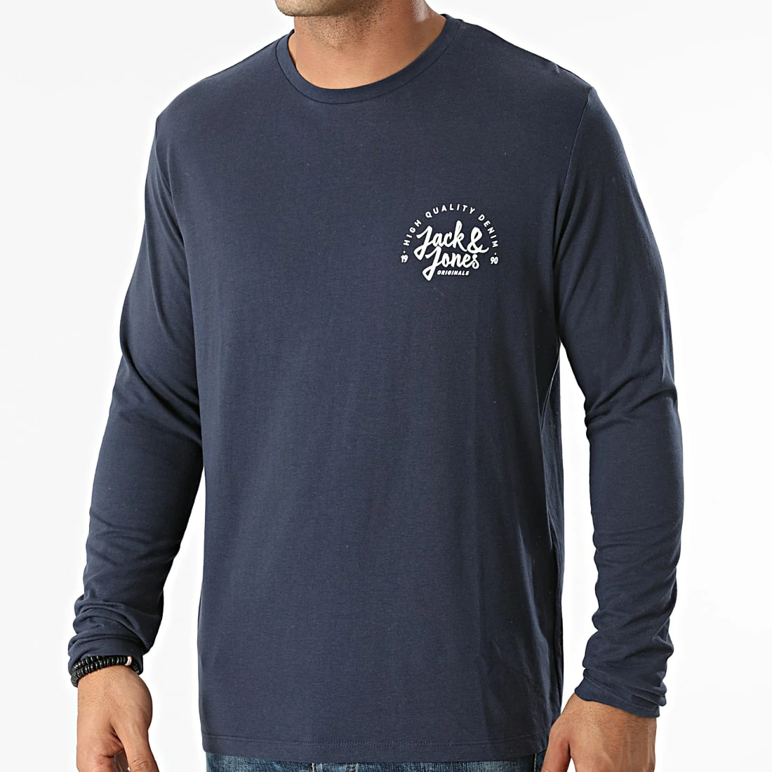 Offres ✨ Tee 👚 Shirt Manches Longues Kimbel Bleu Marine de Jack And Jones 💯 1 Offres ✨ Tee 👚 Shirt Manches Longues Kimbel Bleu Marine de Jack And Jones 💯