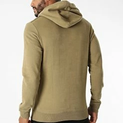 De gros ⌛ Sweat Capuche Splits Vert Kaki de Jack And Jones ✔️ -Jack And Jones Soldes jack and jones 284162 12195340 MARTINI OLIVE STANDARD J 20210914T155345 04
