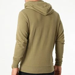 De gros ✔️ Sweat Capuche Tapes Vert Kaki de Jack And Jones 🥰 -Jack And Jones Soldes jack and jones 285048 12196817 MARTINI OLIVE 20210920T161246 04