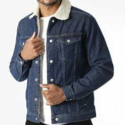 Les meilleures critiques de 🧨 Veste Jean Col Mouton Jean AKM 866 Bleu Denim de Jack And Jones 😀