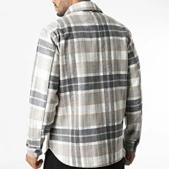 Acheter 🌟 Surchemise A Carreaux Rollie Beige Gris de Jack And Jones 🔔 7 Acheter 🌟 Surchemise A Carreaux Rollie Beige Gris de Jack And Jones 🔔 -Jack And Jones Soldes jack and jones 286245 12198798 GREY MELANGE CHECK 20210930T152803 04