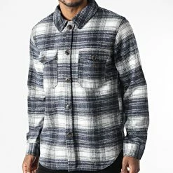 Sortie ✔️ Surchemise A Carreaux Rollie Bleu Marine Blanc de Jack And Jones 🎁 -Jack And Jones Soldes jack and jones 286247 12198798 CROCKERY CHECK 20210930T152959 03