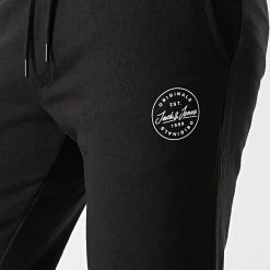 Bon marché 🎁 Lot De 2 Pantalons Jogging Gordon Shark Noir Gris Chiné de Jack And Jones ⭐ -Jack And Jones Soldes jack and jones 286250 12194049 BLACK LGM NOOS 20210930T134929 03