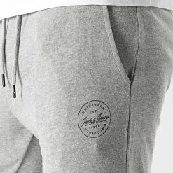 Bon marché 🎁 Lot De 2 Pantalons Jogging Gordon Shark Noir Gris Chiné de Jack And Jones ⭐ -Jack And Jones Soldes jack and jones 286250 12194049 BLACK LGM NOOS 20210930T135012 06