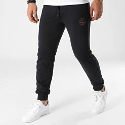 Le moins cher 🔥 Lot De 2 Pantalons Jogging Gordon Shark Noir Bleu Marine de Jack And Jones 😍 -Jack And Jones Soldes jack and jones 286251 12194049 NAVY BLAZER BLACK NOOS 20210930T134850 05