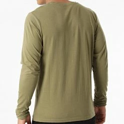 Le moins cher ❤️ Tee 👚 Shirt Manches Longues Jerry Vert Kaki de Jack And Jones 😉 -Jack And Jones Soldes jack and jones 286355 12196772 MATINI OLIVE 20211001T152602 04