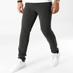Sortie 😍 Pantalon Marco Connor Gris Anthracite Chiné de Jack And Jones 💯