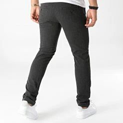 Sortie 😍 Pantalon Marco Connor Gris Anthracite Chiné de Jack And Jones 💯 -Jack And Jones Soldes jack and jones 286373 12193553 DARK GREY NOOS 20210930T152040 04