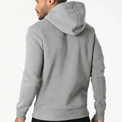 Sortie 🛒 Sweat Capuche Nickel Gris de Jack And Jones 🛒 -Jack And Jones Soldes jack and jones 286832 12189906 SEDONA SAGE 20211008T155432 04