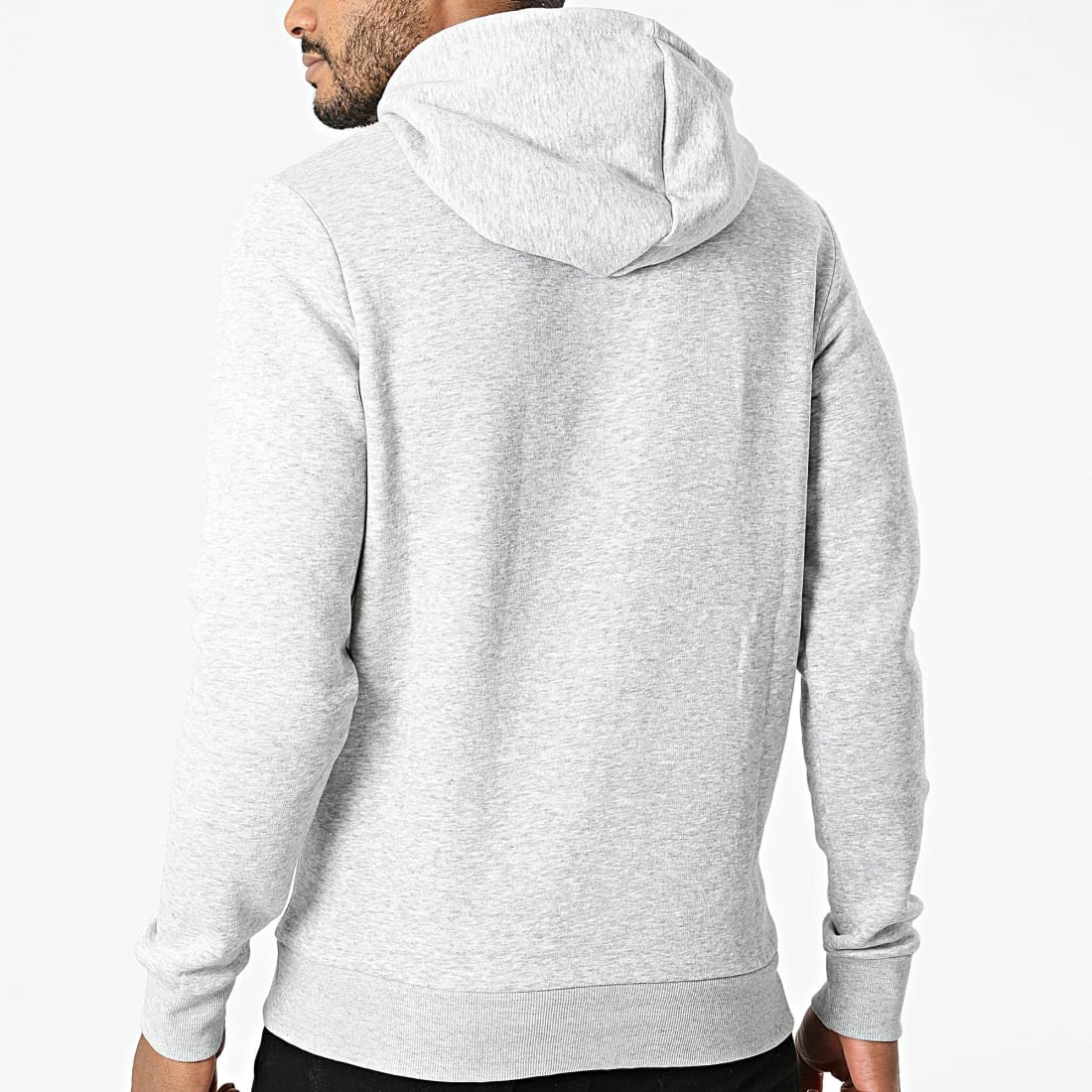 De gros 🎁 Sweat Capuche Imbus Gris Chiné de Jack And Jones 🌟 4 De gros 🎁 Sweat Capuche Imbus Gris Chiné de Jack And Jones 🌟 – Image 4