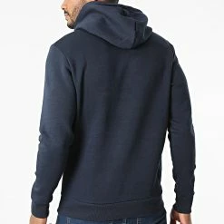 Tout neuf ❤️ Sweat Capuche Imbus Bleu Marine de Jack And Jones ✔️ -Jack And Jones Soldes jack and jones 287036 12188810 NAVY BLAZER 20211008T155702 04