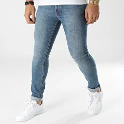 Top 10 ⭐ Jean Skinny Liam Original Bleu Denim de Jack And Jones 🥰