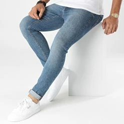 Top 10 ⭐ Jean Skinny Liam Original Bleu Denim de Jack And Jones 🥰 6 Top 10 ⭐ Jean Skinny Liam Original Bleu Denim de Jack And Jones 🥰 -Jack And Jones Soldes jack and jones 287062 12182976 BLUE DENIM 20211005T160814 03